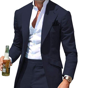 2019 Latest Design Mens Dinner Suit Groom Tuxedos Groomsmen Wedding Suits Blazer for men Trendy Green (jacket +Pants) terno