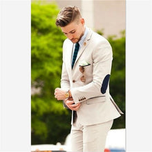 Load image into Gallery viewer, Mens Suits (Jacket+Pants) Classic Style Wedding Suit Slim Fit Groom Tuxedos Black Groomsman Suit Best Man Bridegroom 2 Pieces