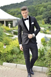 Fashion men suit 2019 slim fit men suits latest coat pant design wedding party blazer groom tuxedos costume homme JACKET+PANTS